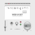 Web UI Elements Royalty Free Stock Photo