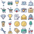 Web and User Interface isolated Vector icon that can easily modify or edit Royalty Free Stock Photo