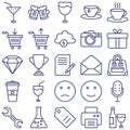 Web and User Interface isolated Vector icon that can easily modify or edit Royalty Free Stock Photo