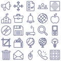 Web and User Interface isolated Vector icon that can easily modify or edit Royalty Free Stock Photo