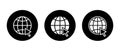 Web, website click icon set collection vector Royalty Free Stock Photo