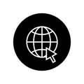 Web, website icon vector. Internet click concept Royalty Free Stock Photo