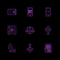 web , website , user interface , application , internet , eps icons set vector Royalty Free Stock Photo