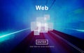 Web Website WWW Browser Internet Networking Concept