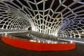 Webb Bridge by night in Melbourne, Australia Royalty Free Stock Photo