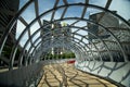 Webb bridge over the Yarra River in Melbourne