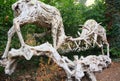 Rutting Stags. Driftwood sculpture by James Doran Webb