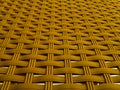 Webbing on the geometric patterned chair object