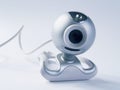 Webcam blue Royalty Free Stock Photo