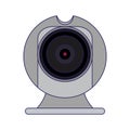 Webcam chat technology device Royalty Free Stock Photo