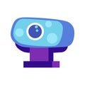 webcam icon element vector illustration in flat style design Royalty Free Stock Photo