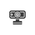 Webcam vector icon