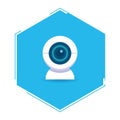 webcam. Vector illustration decorative design Royalty Free Stock Photo