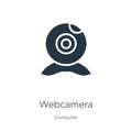 Webcamera icon vector. Trendy flat webcamera icon from computer collection isolated on white background. Vector illustration can