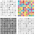 100 webdesign icons set vector variant