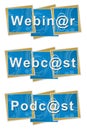 Webinar Webcast Podcast Technical Squares