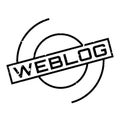 Weblog rubber stamp