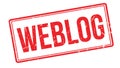 Weblog rubber stamp