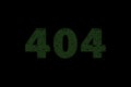 Webmasters Day. text 404 from binary code in green tones