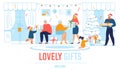 Webpage Banner Offer Christmas Gifts for Relatives
