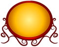 Webpage Logo Red Gold Fancy