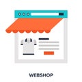 Webshop Royalty Free Stock Photo