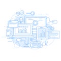 Website analytics and online marketing tools - statisics