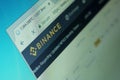 Binance cryptocurrency exchange