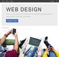 Website Design Homepage Layout Creativity Concept