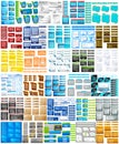 Website Design Template jumbo collection Royalty Free Stock Photo