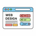 Website development blends design, coding, and strategy to build fast, responsive Royalty Free Stock Photo
