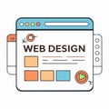 Website development blends design, coding, and strategy to build fast, responsive Royalty Free Stock Photo