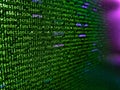 Website development. Php language and coding function developer. PHP development, software site code. Abstract computer script Royalty Free Stock Photo