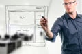 Website development wireframe