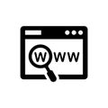 Website domain icon