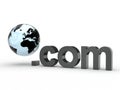 Website Domain Name Address endings with globe