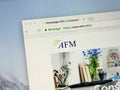 Website of the Dutch Authority for the Financial Market