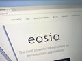 Website of eos.io or Eosio