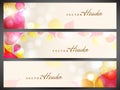 Website header or banner set Royalty Free Stock Photo