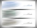 Website header or banner set Royalty Free Stock Photo