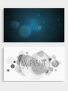 Website header or banner set design.