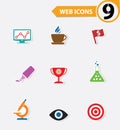 9 Website icons