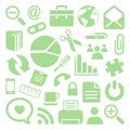 Website icons set great for any use. Vector EPS10. Royalty Free Stock Photo