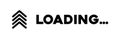 Website information loading isolated icon Royalty Free Stock Photo