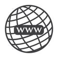 Website or internet icon Royalty Free Stock Photo