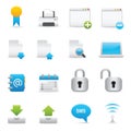Website & Internet Icons Set | Indigo Serie 02 Royalty Free Stock Photo