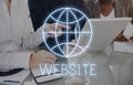 Website Internet Technology Globe Concept