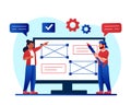 Website prototyping concept