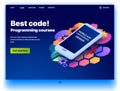 Website providing the service of best code programming courses
