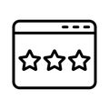 Website rating icon